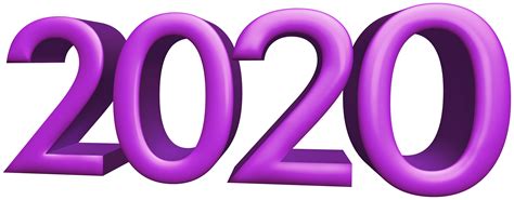 2020 in purple graphic
