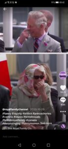 Duke and Duchess of Cornwall on ITN TikTok