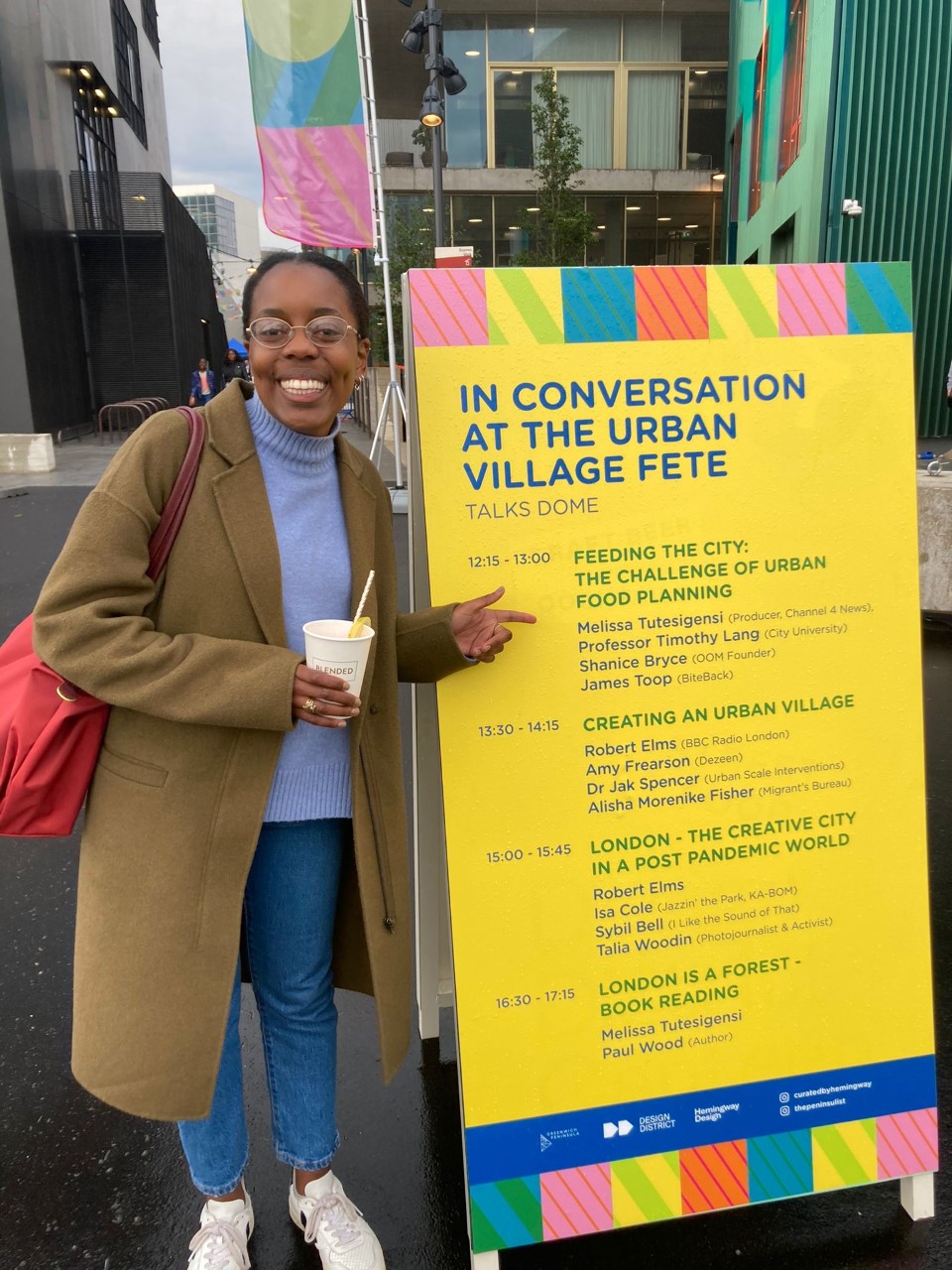Melissa Tutesigensi (2022) in conversation at London’s Urban Village Fete